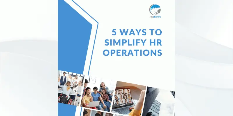 Five ways to simplify HR operations