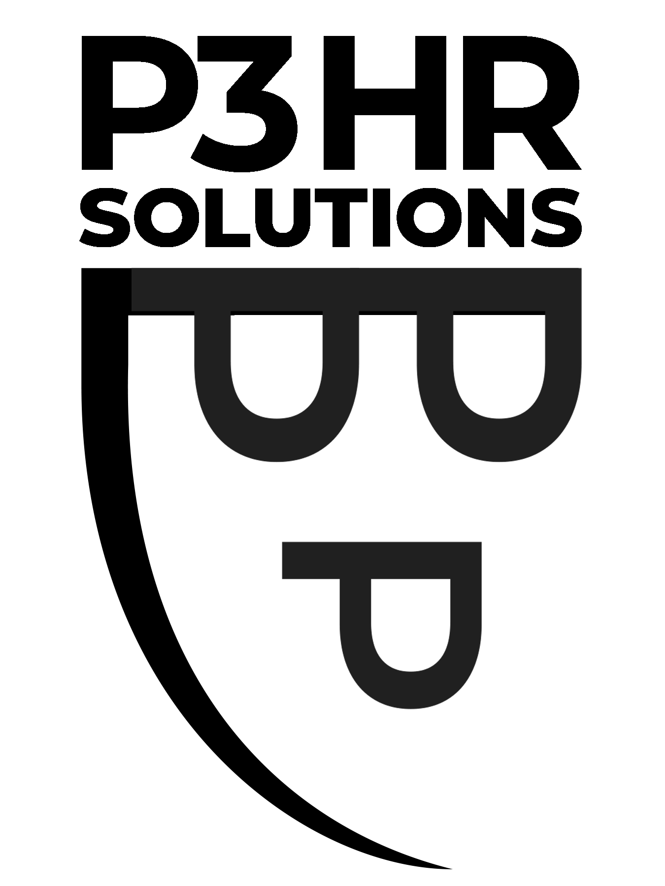Logo of 'groWrk' in dark gray text with a yellow 'V' in the center, creating a vibrant contrast, partner of HR Geckos.