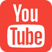 YouTube logo - a red play button icon representing the popular video-sharing platform.